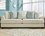 Monaghan Sandstone Sofa and Loveseat by Ashley at Eve Furniture