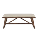 Monroe Walnut Dining Bench by Homelegance at Eve Furniture