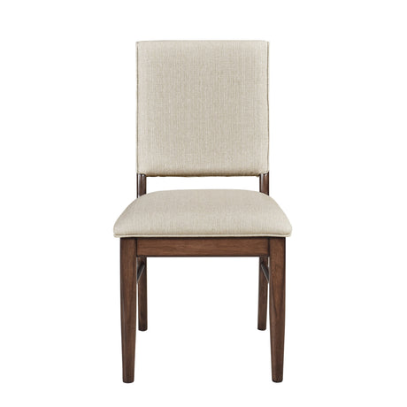 Monroe Walnut Dining Side Chair, Set of 2 by Homelegance at Eve Furniture