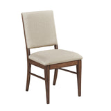 Monroe Walnut Dining Side Chair, Set of 2 by Homelegance at Eve Furniture