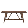 Monroe Walnut Dining Table by Homelegance at Eve Furniture