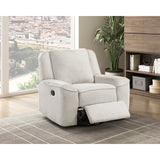 Monterey Beige Swivel Reclining Chair by Homelegance at Eve Furniture