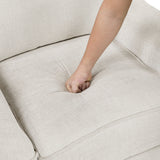 Monterey Beige Swivel Reclining Chair by Homelegance at Eve Furniture