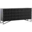 Montoya Sideboard, Black by Dovetail at Eve Furniture
