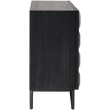 Montoya Sideboard, Black by Dovetail at Eve Furniture