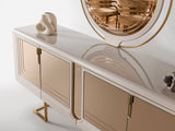 Monza Diningroom (Consol With Mirror & Dining Table & 6 Dining Chair)