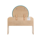 Moonrise Natural Ash 2-Drawer Vanity Desk with Mirror by TOV Furniture at Eve Furniture