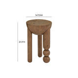 Morse Wooden Accent Table by TOV Furniture at Eve Furniture