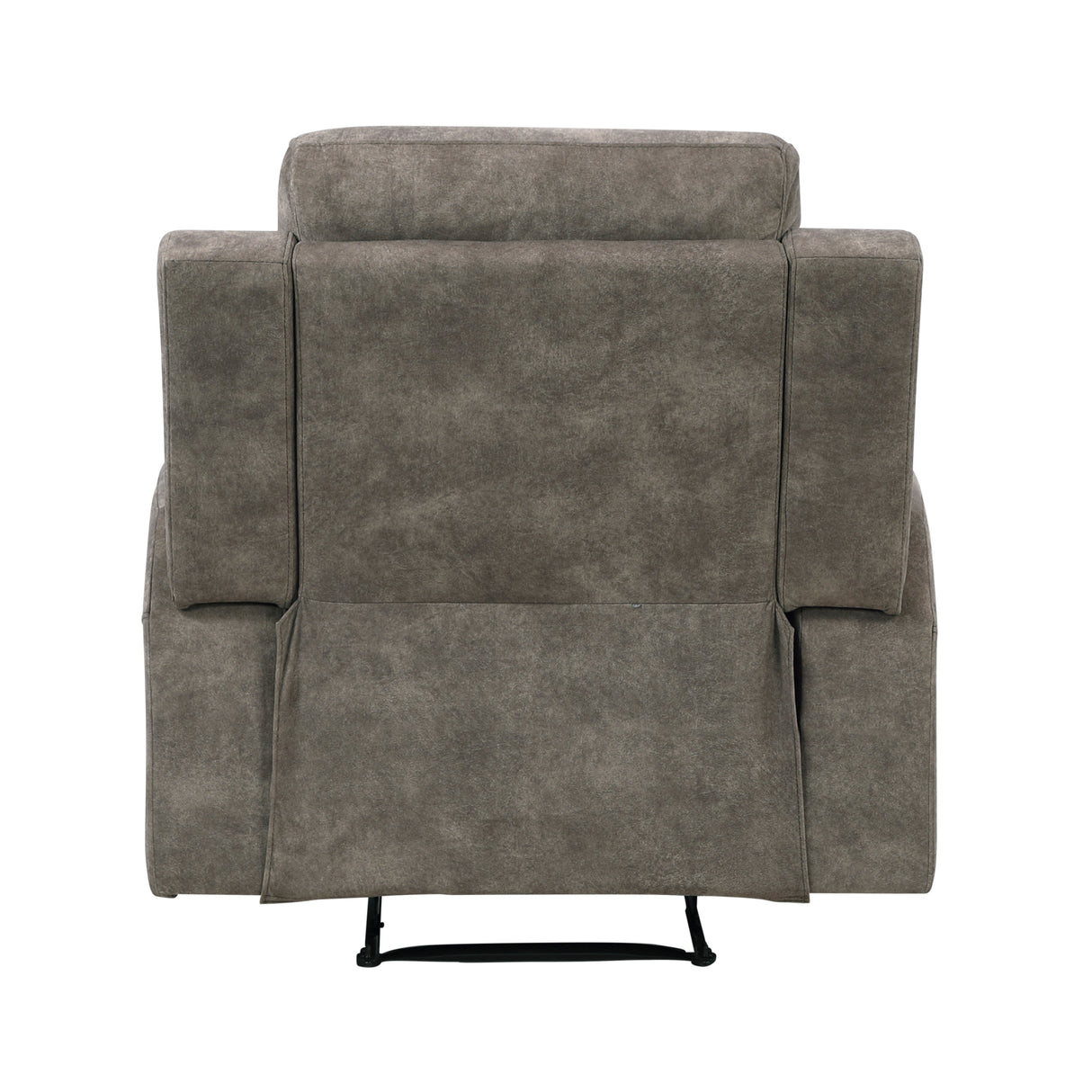 Muncie Brown Reclining Chair by Homelegance at Eve Furniture