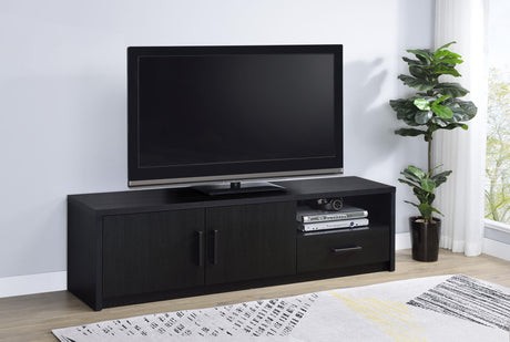 Murray Black 70-inch 2-Door TV Stand Media Console by Coaster at Eve Furniture