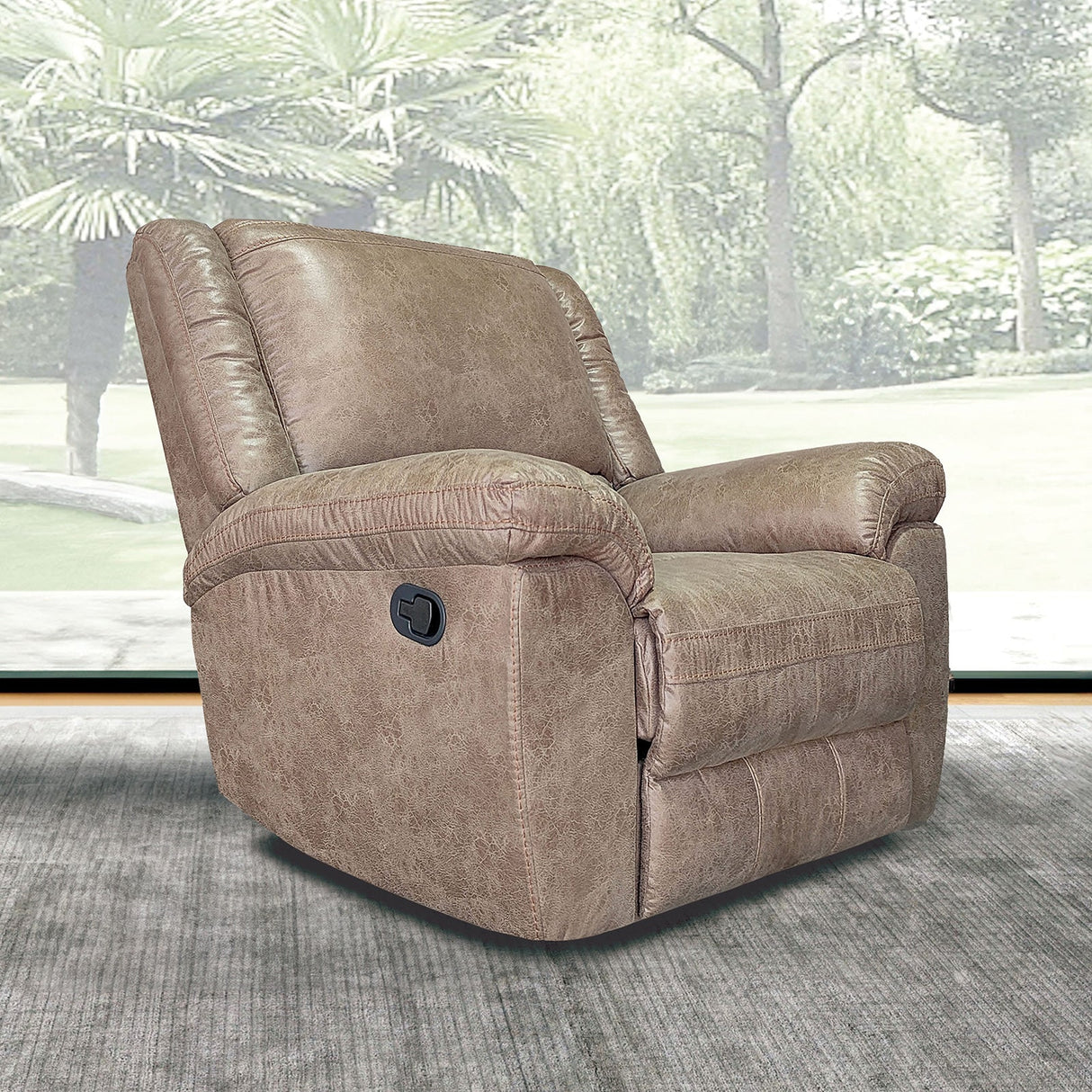 Jambi Brown Rocker Recliner