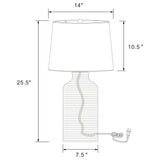 Nairobi Natural Empire Shade Handwoven Rattan Table Lamp by Coaster at Eve Furniture