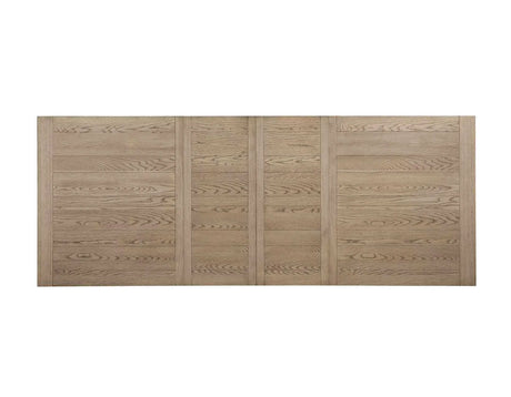 Napa 108-inch Dining Table with 2/18-inch Leaves, Sand by Steve Silver at Eve Furniture