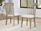 Napa Side Chair, Sand, Set of 2 by Steve Silver at Eve Furniture
