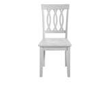 Naples Side Chair, White, Set of 2 by Steve Silver at Eve Furniture