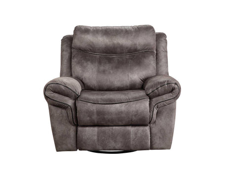 Nashville Gray Swivel Glider Recliner by Steve Silver at Eve Furniture