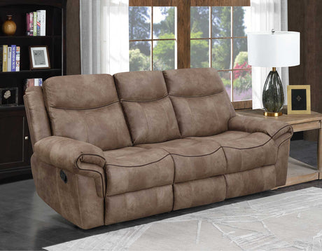 Nashville Coca 3-Piece Manual Reclining Set by Steve Silver at Eve Furniture