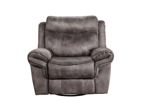 Nashville Gray 3-Piece Manual Reclining Set by Steve Silver at Eve Furniture