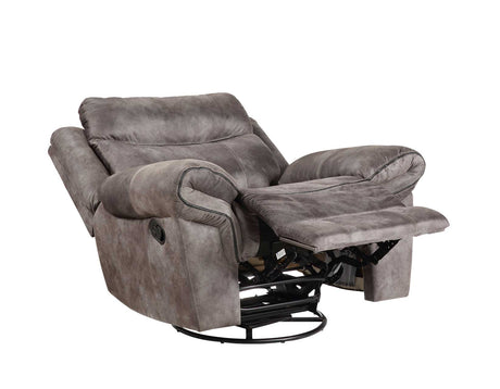 Nashville Gray 3-Piece Manual Reclining Set by Steve Silver at Eve Furniture