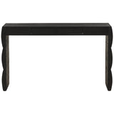 Natassia Desk, Black by Dovetail at Eve Furniture