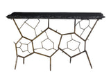 Nate Dark Grey Console Table by Moe's Home at Eve Furniture