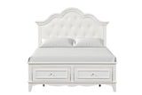 Naucalpan White Twin Bed by Furniture of America at Eve Furniture