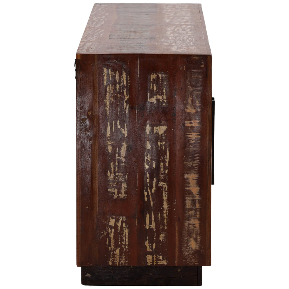Neem Sideboard, Distressed Medium Brown by Dovetail at Eve Furniture