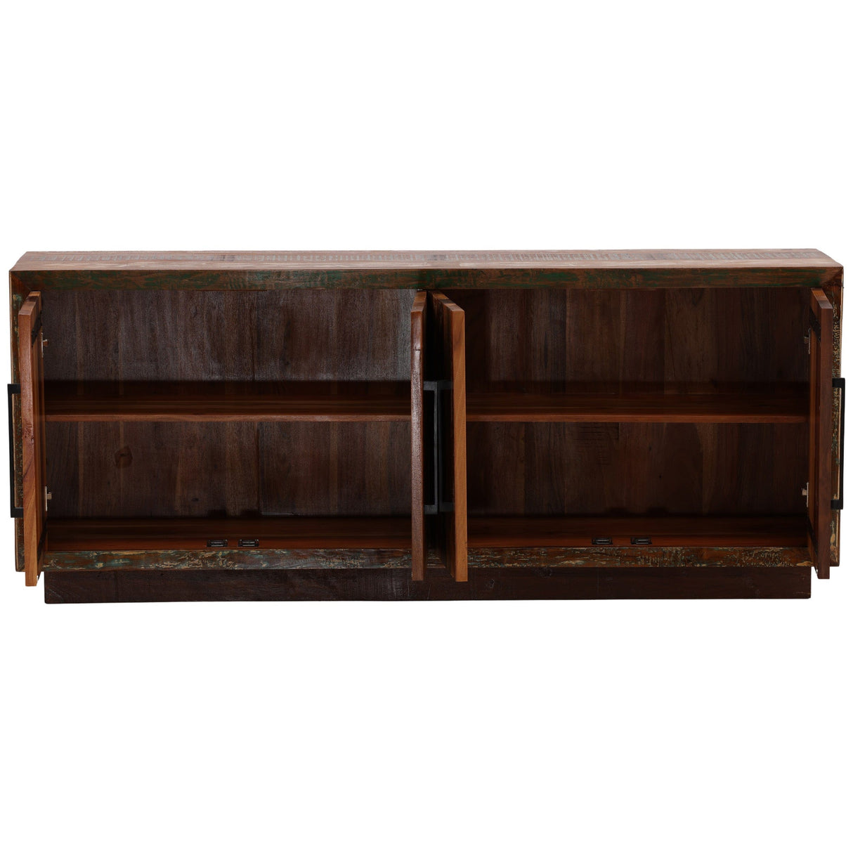 Neem Sideboard, Distressed Medium Brown by Dovetail at Eve Furniture
