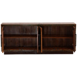 Neem Sideboard, Distressed Medium Brown by Dovetail at Eve Furniture