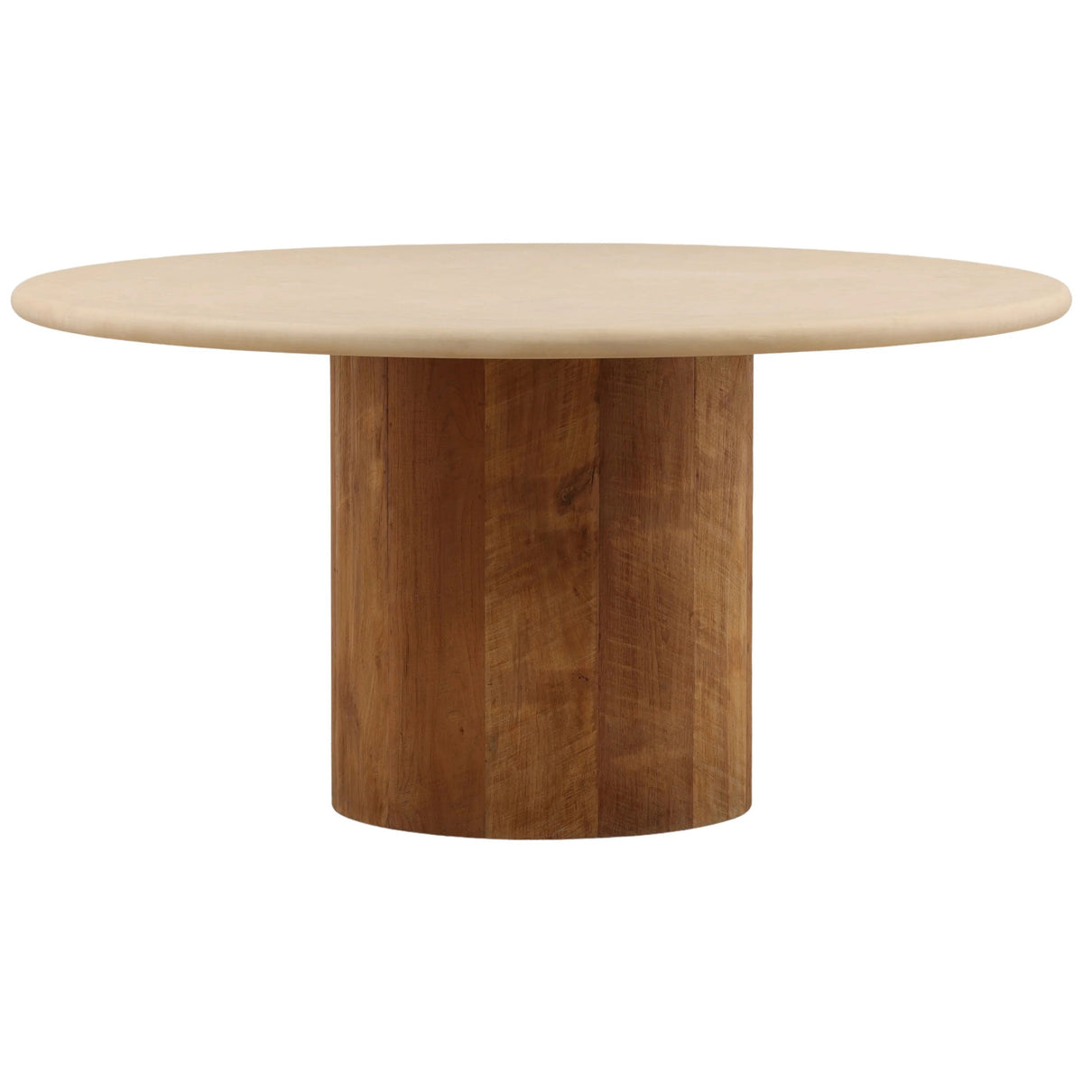 Neil Dining Table, Sand by Dovetail at Eve Furniture