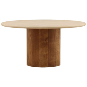 Neil Dining Table, Sand by Dovetail at Eve Furniture