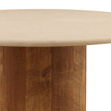 Neil Dining Table, Sand by Dovetail at Eve Furniture