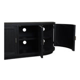 Nicola Black Media Cabinet by Moe's Home at Eve Furniture