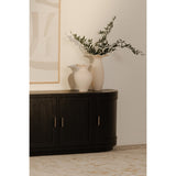 Nicola Black Media Cabinet by Moe's Home at Eve Furniture