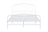 Nicoli White Full Metal Bed by Furniture of America at Eve Furniture
