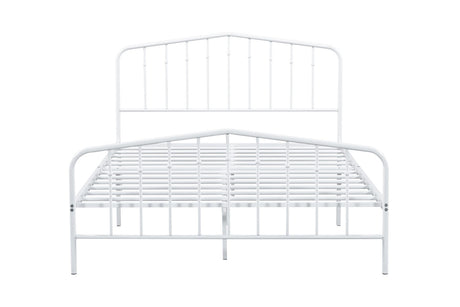 Nicoli White Full Metal Bed by Furniture of America at Eve Furniture