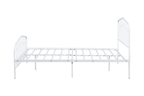 Nicoli White Full Metal Bed by Furniture of America at Eve Furniture