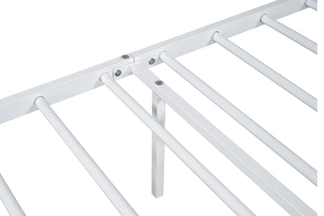 Nicoli White Full Metal Bed by Furniture of America at Eve Furniture