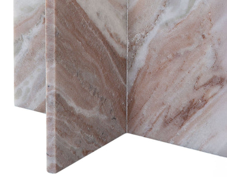 Niki Toronto Brown Marble End Table by Steve Silver at Eve Furniture