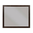 Niles White/Cherry Mirror (Mirror Only) by Homelegance at Eve Furniture