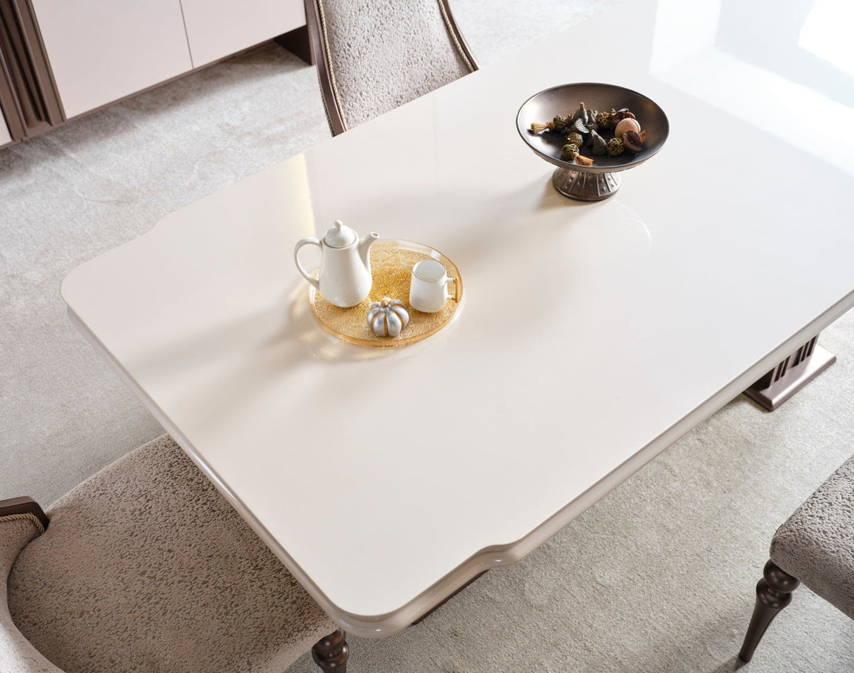 Nirvana Dining Table by Furnia at Eve Furniture