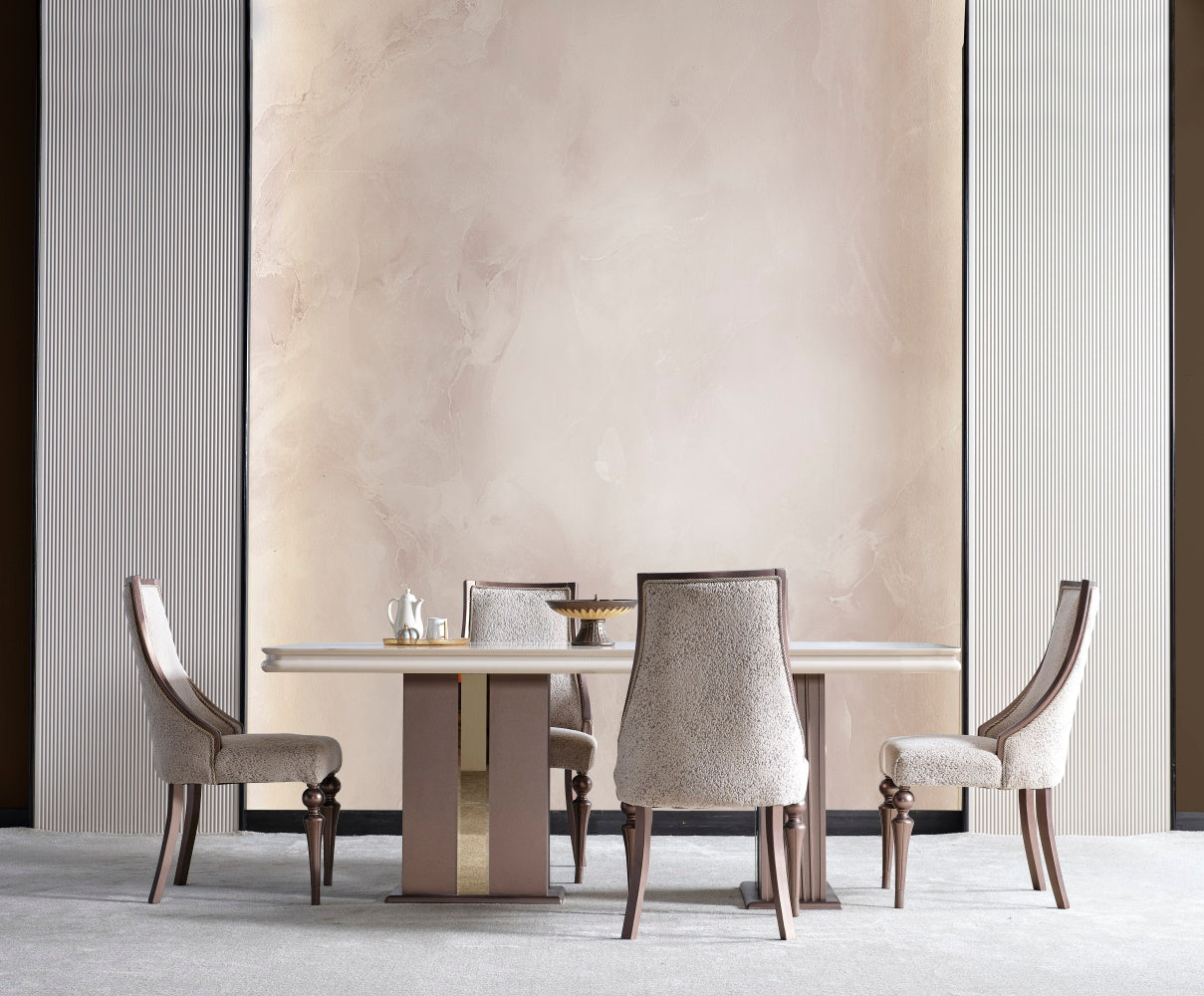 Nirvana Dining Table by Furnia at Eve Furniture