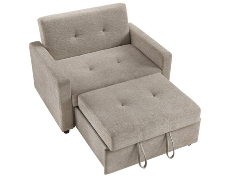 Noah Brown Convertible Sleeper Chair by Steve Silver at Eve Furniture