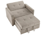Noah Brown Convertible Sleeper Chair by Steve Silver at Eve Furniture