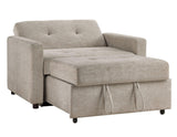 Noah Brown Convertible Sleeper Chair by Steve Silver at Eve Furniture