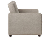 Noah Brown Convertible Sleeper Chair by Steve Silver at Eve Furniture