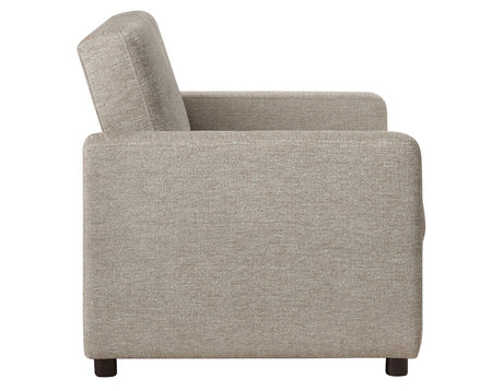 Noah Brown Convertible Sleeper Chair by Steve Silver at Eve Furniture