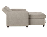 Noah Brown Convertible Sleeper Chair by Steve Silver at Eve Furniture
