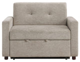 Noah Brown Convertible Sleeper Chair by Steve Silver at Eve Furniture