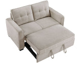 Noah Convertible Sleeper Loveseat, Tan by Steve Silver at Eve Furniture